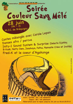 Festival Soirée Sang Mêlé - Association Mamakao - 28 Juin 207