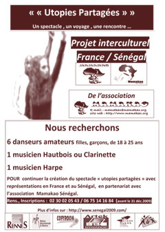 Lancement du projet Sénégal 2009/10