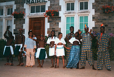 La compagnie Wassa à Ercé-près-Liffré - Juin 2002