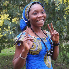 Mama Sylla, danseuse chorégraphe originaire du Sénégal